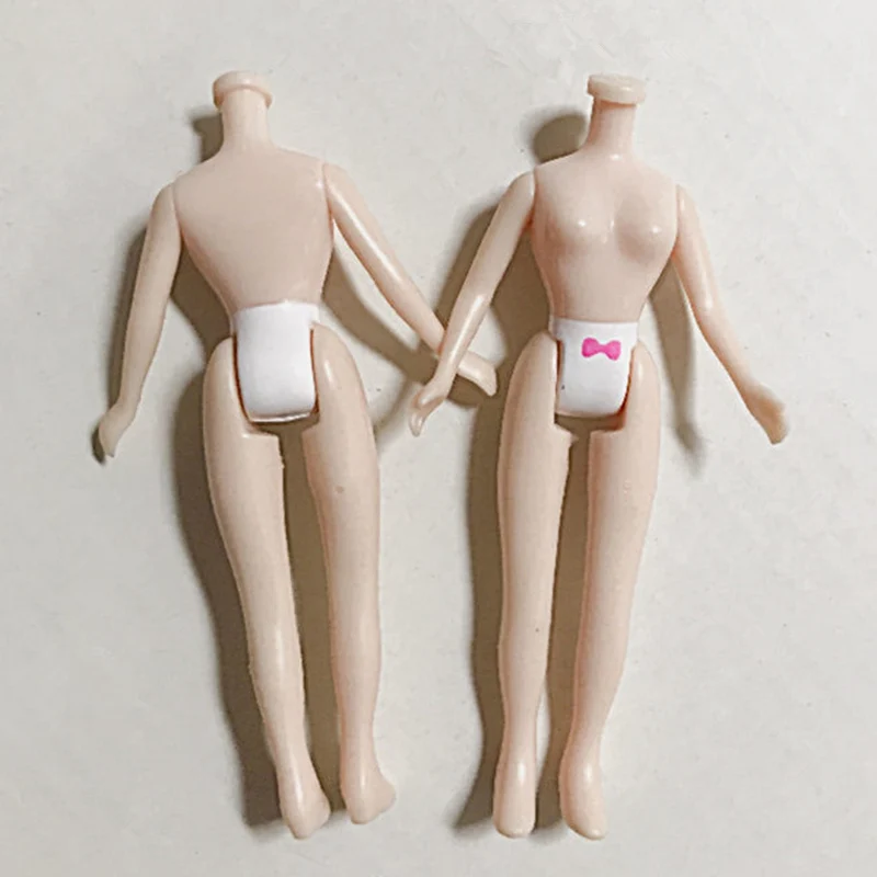 

7cm Height Body 4 Pieces/set Mini Blythe Doll Accessories 1/12 Girls Play House Diy Dress Up Toy