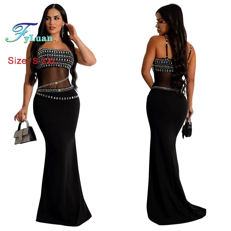 Женское облегающее платье с вырезом на талии удобное подтяжках бусинами