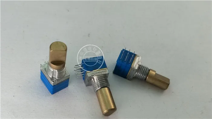 

Горизонтальный потенциометр Noble 142 B103 B10k с ручкой 8MMF 7p