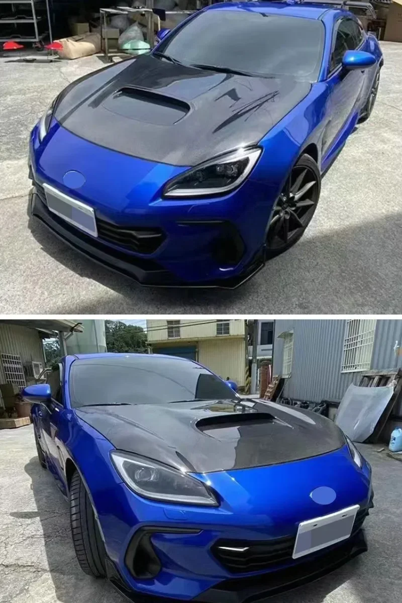 Капот из углеродного волокна для GR86 2022 Subaru BRZ ZD8 Modified WRX