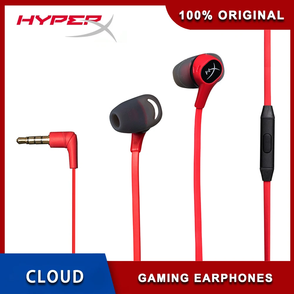 Игровые наушники HyperX Cloud Earbuds с микрофоном для Nintendo Switch и мобильных игр |