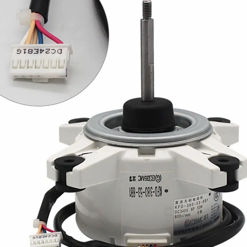 Новинка подходит для двигателя вентилятора кондиционера daikin аксессуары DC340V 8P 53W