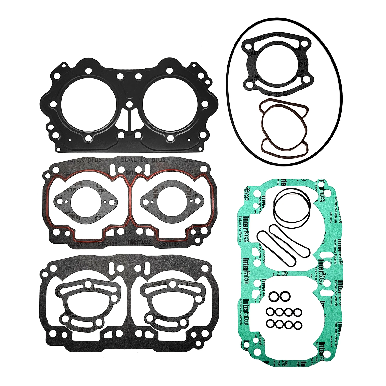 Motorcycle TOP END GASKET Gasket Set Kits for Sea-Doo SeaDoo 947 951