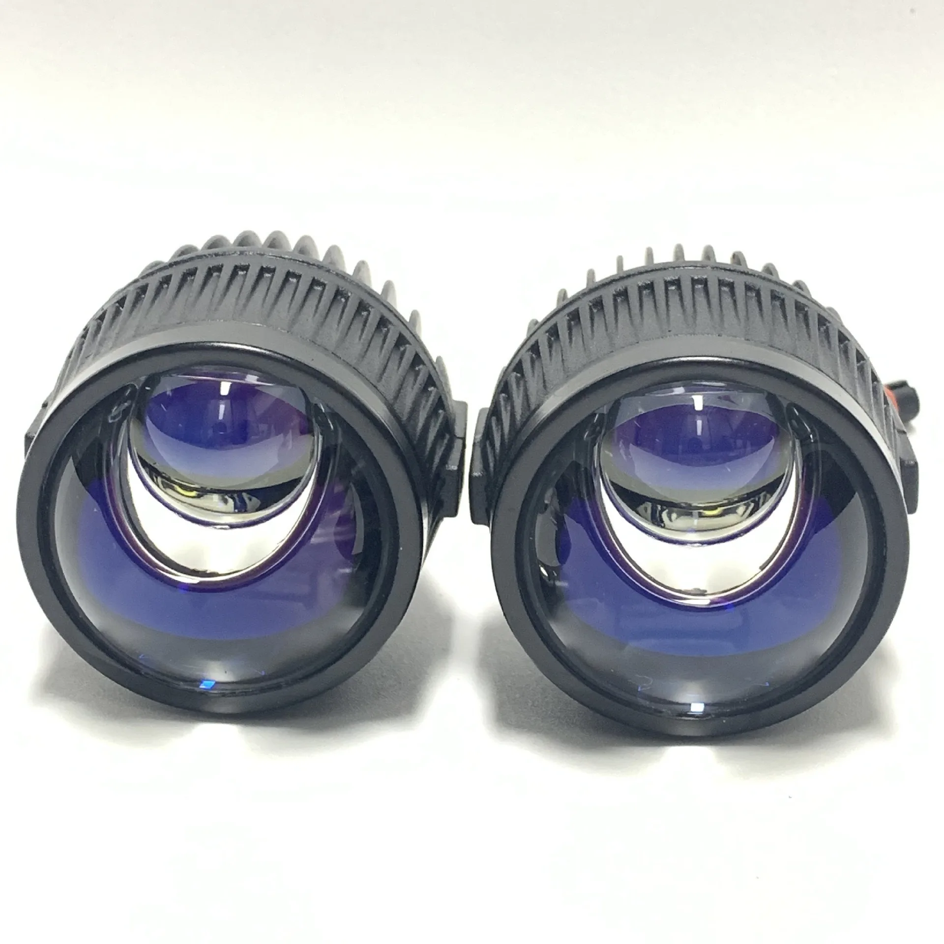 Фото Hi Lo Beam 2-дюймовый би светодиодный противотуманный фонарь для проектора 12 В 45 Вт 6000 К для универсального автомобиля №1