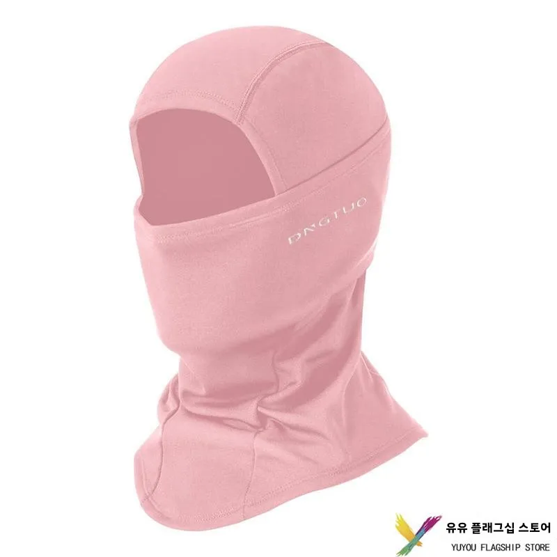 Зимняя уличная лыжная маска с капюшоном мужская и женская теплая морозостойкая