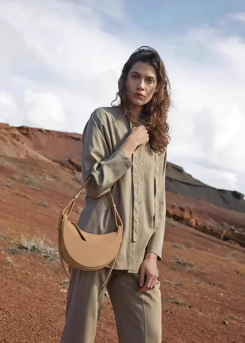 Горячая большая вместительная сумка-тоут для подмышек Polen-Ladie ретро европейская и