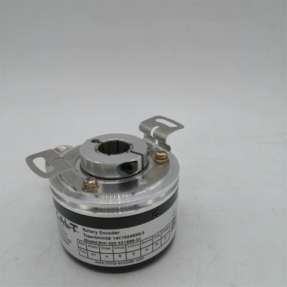 Фото GHH58-14C1024BML5 Замена роторного энкодера RHI 503 531888-01 1024PPR TTL №2