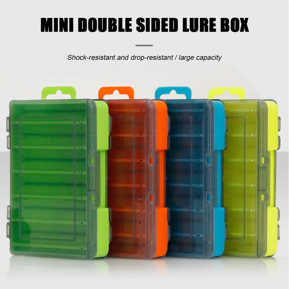

wooden shrimp Jewelry Organizer Plastic Spoon Hook Tool Fish Accessory Boxes Storage Case Fishhook Tackle Box