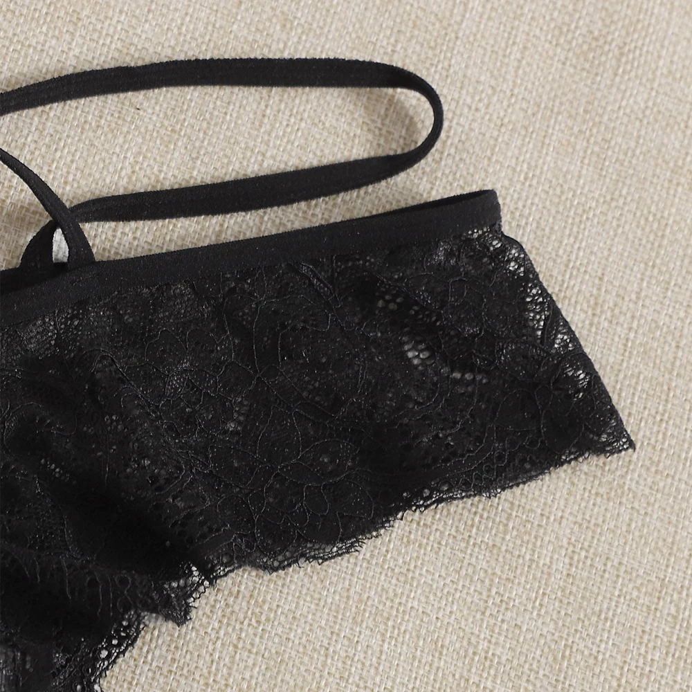 Сексуальное нижнее белье для женщин прозрачные трусики-стринги L Micro Tanga