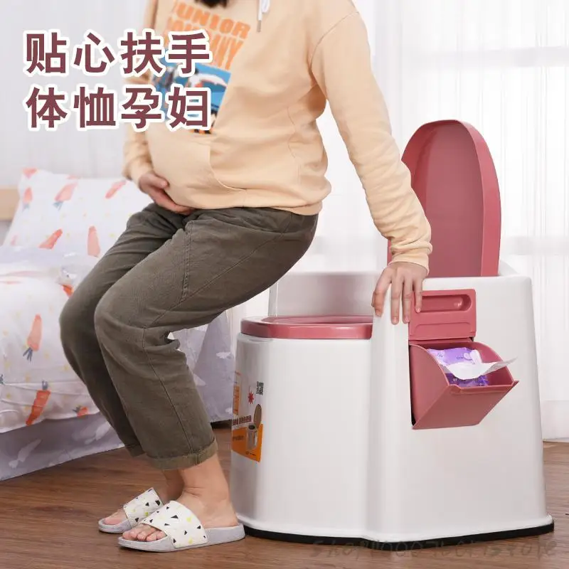 Унитаз для беременных женщин подвижный бытовой унитаз пожилых людей простой