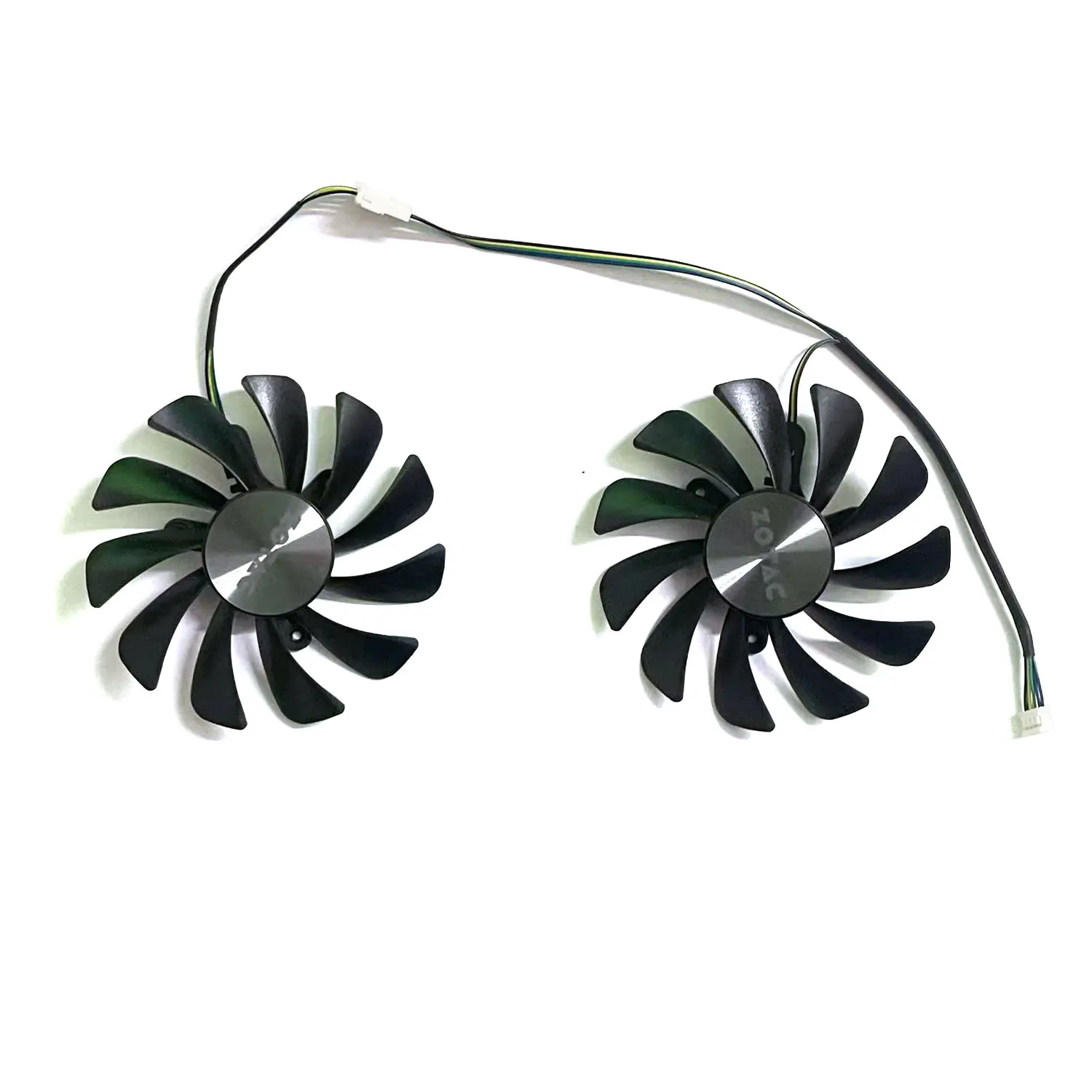 Фото Вентилятор для видеокарты ZOTAC GeForce GTX1070ti 1080ti 11GB AMP, 95 мм, 4-контактный, GAA8S2U, для GTX1080TI GPU №3