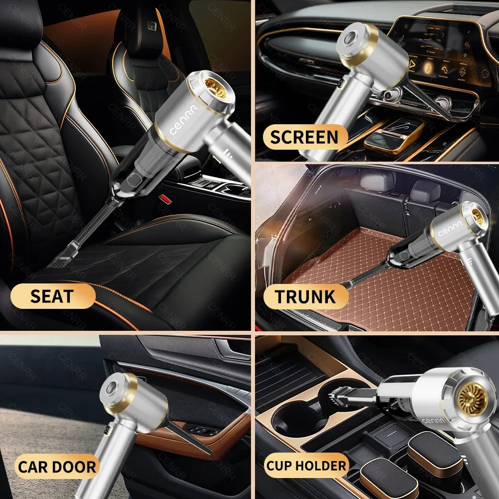 CENRR 360000 PA Автомобильный пылесос Мощный беспроводной Ручной портативный