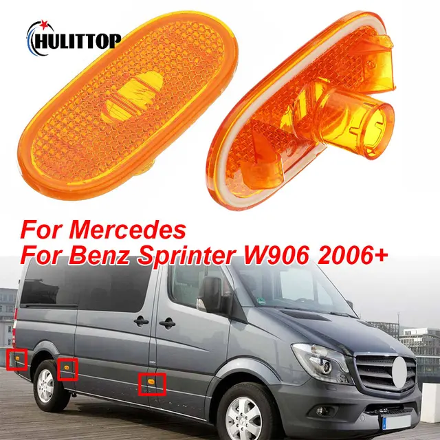 Car Turn Signal Light Side Marker Lamp For Mercedes For Benz Sprinter W906 Car Shape Amber Side Lamp Light A0038202956 1