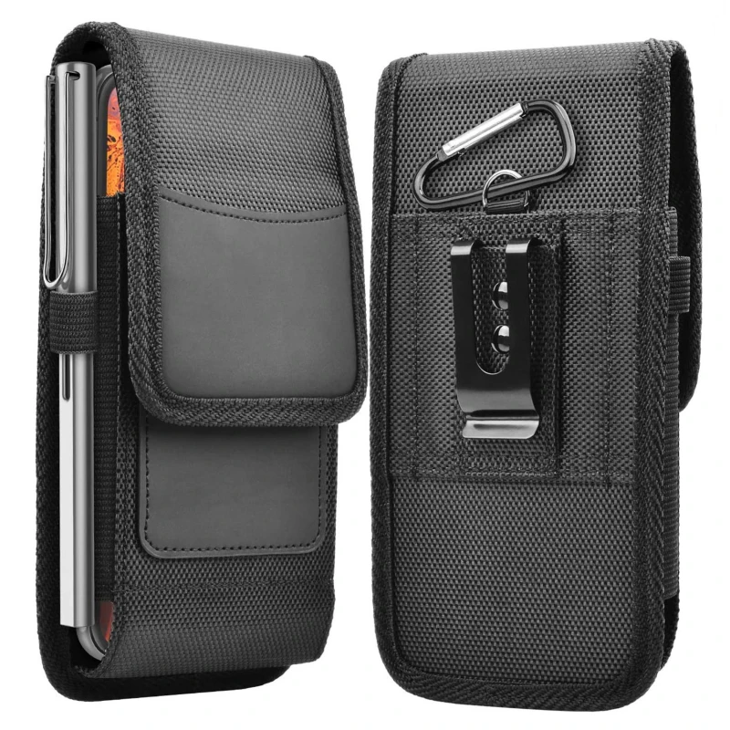 

Universal Cell Phone Bag Belt Waist Packs Oxford Cloth Cellphone Bag Card Holder Man Phone Pouch Pocket Purse Handbag For Male