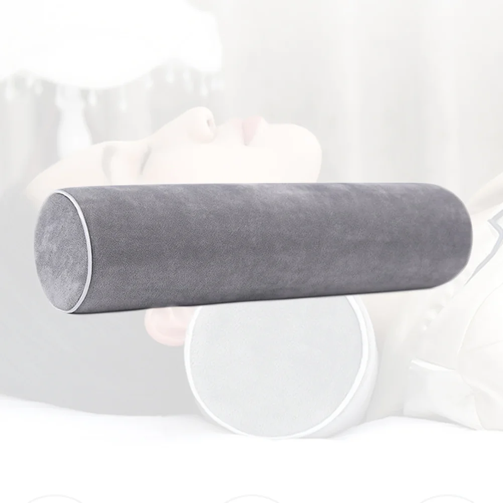 

Pillow Neck Roll Round Cervical Bolster Memory Forcylinder Sleeping Pillows Support Spine Cushion Lumbar Cotton Bed Tube Pain