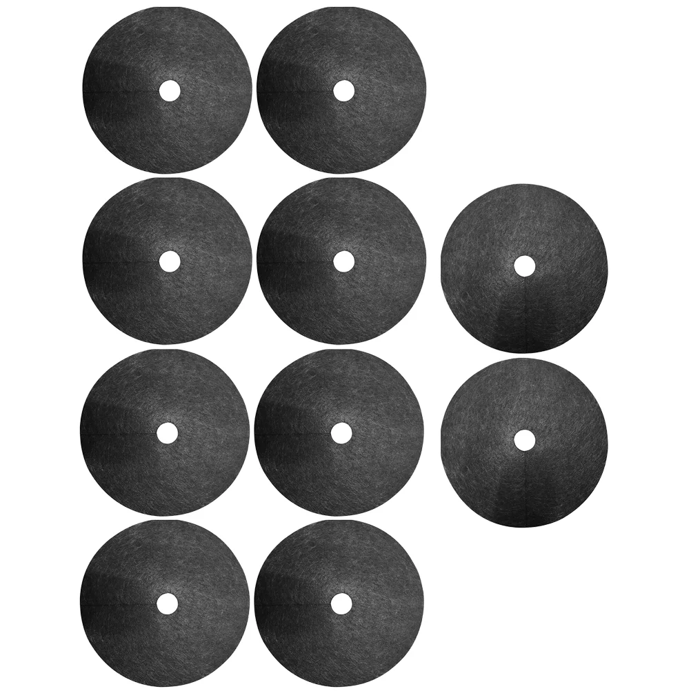 10 шт. садовая ткань для прополки наземный чехол тяжелое кольцо мульчирования