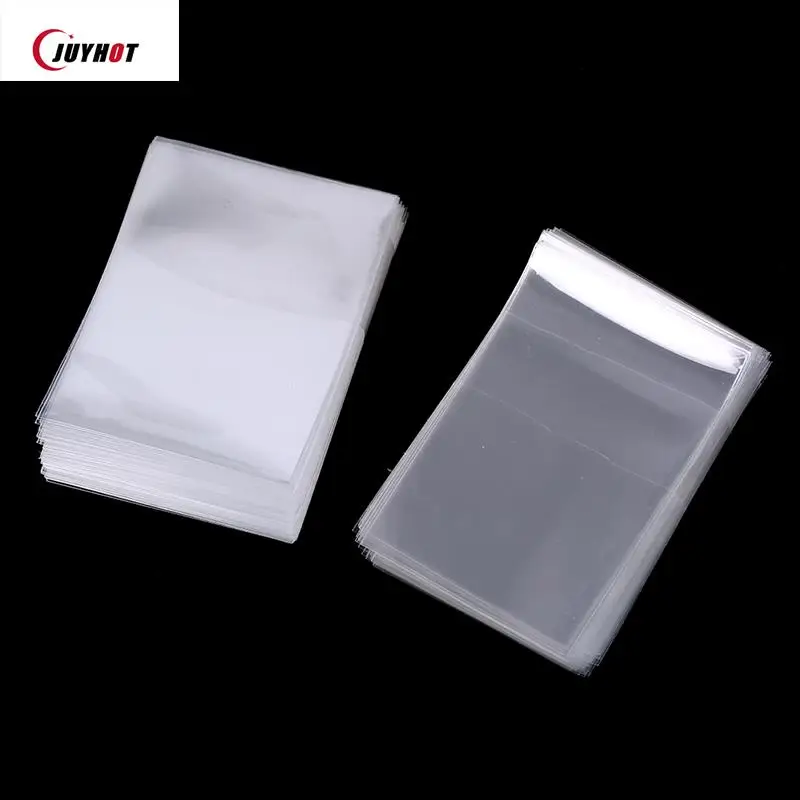 

100 шт. 6,6 см 6 см X 9 см матовый карты рукава карты протектор для торговые карты щит Магия для карт из искусственной кожи прозрачный держатель д...