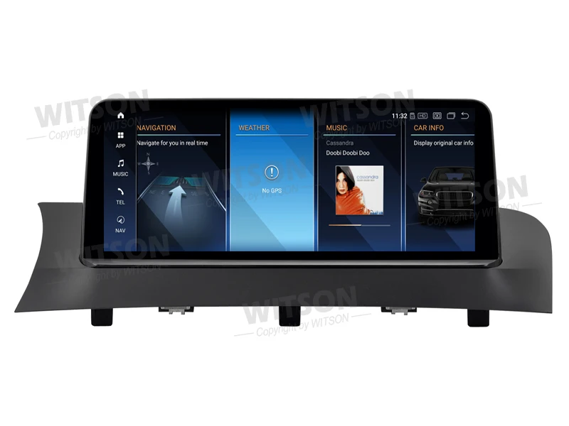 Магнитола на Android для BMW X3 F25/X4 F26 10 25-2014 2016 дюйма