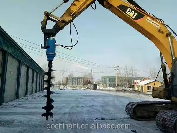 HUITONG Экскаватор Роторная дрель Гидравлический экскаватор Установленное