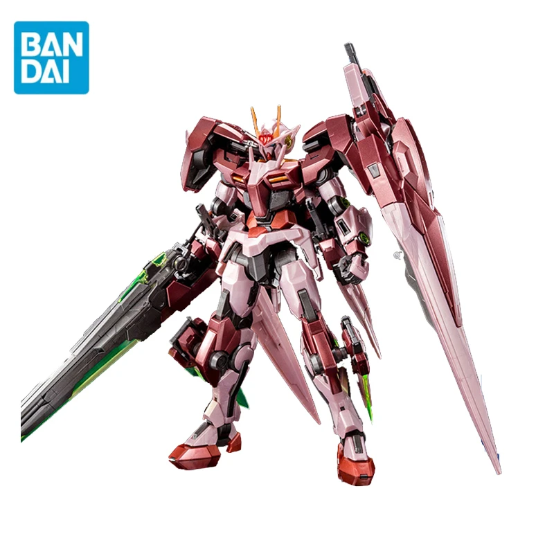 Оригинальная мерная фигурка Bandai PB Limit MG 1/100 00 Gundam Seven Sword Trans-Am Сборная модель аниме