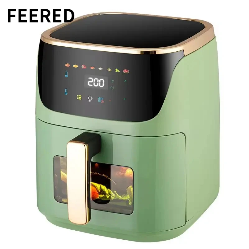 

Умные аэрофритюрницы Shenhua, 10 л, бытовые многофункциональные умные безмасляные электрические духовки большой емкости, 220 В