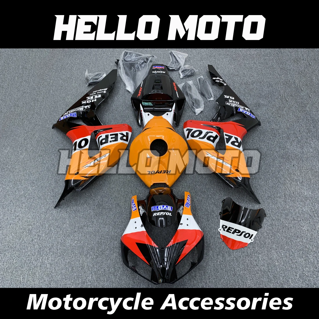 

Комплекты обтекателей, подходят для Fireblade CBR1000RR 2006 2007 SC57/06 CBR1000 RR, Кузов мотоцикла