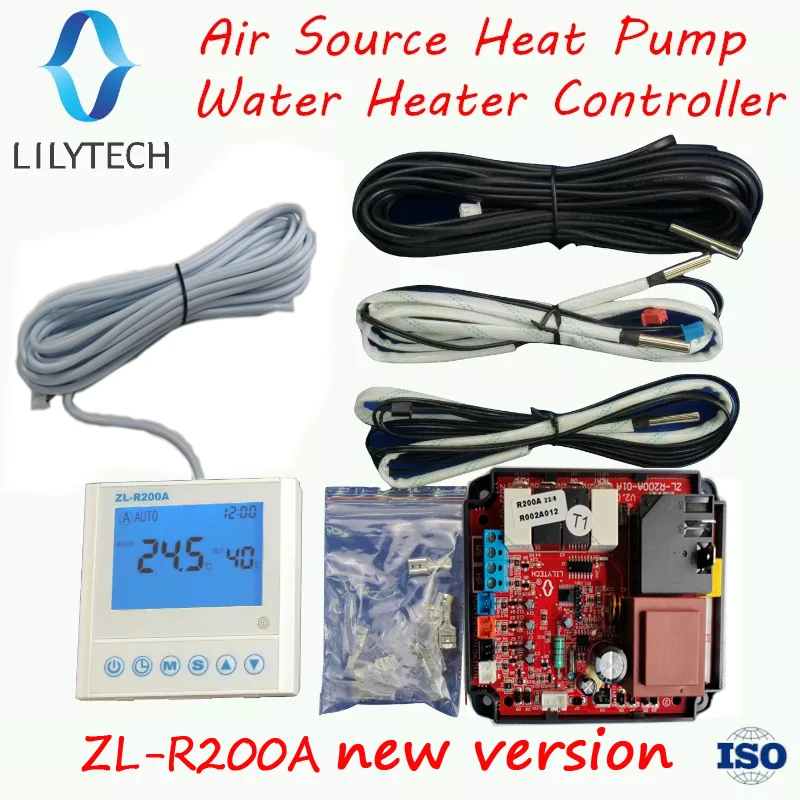 ZL-R200A-controlador de calentador de agua con bomba de calor, controlador de calefacción de aire a agua caliente, Universal, nueva versión