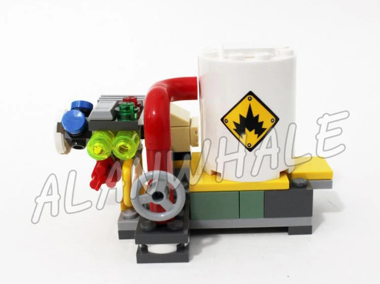 136 шт. Super Fighter The Joker Balloon Escape Рюкзак Power Plant 10626 Строительные блоки для мальчиков