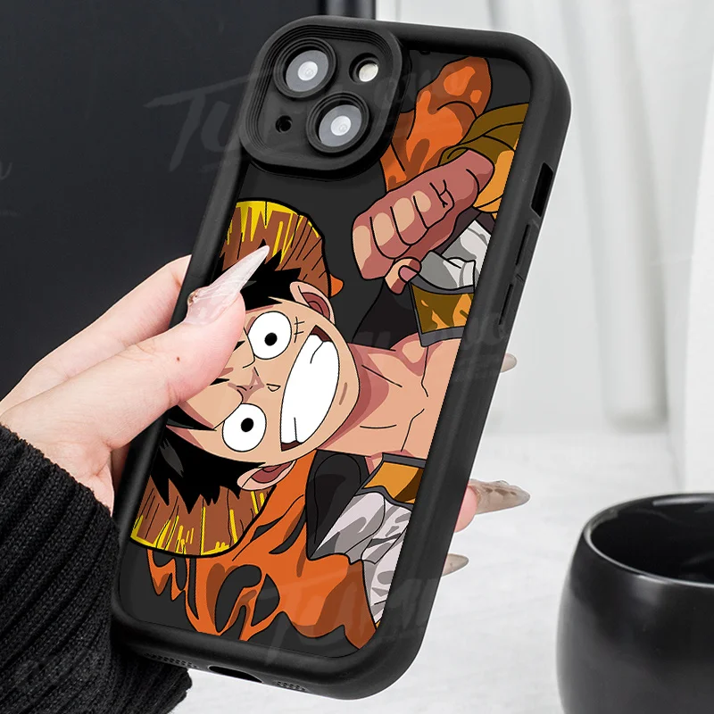 Чехол с аниме O-One Piece Luffys для Xiaomi 13T 12T 11T 13 12 11 Lite 5G NE POCO X6 X5 X4 GT X3 NFC F3 F4 F5 F6 M6 Pro мягкий
