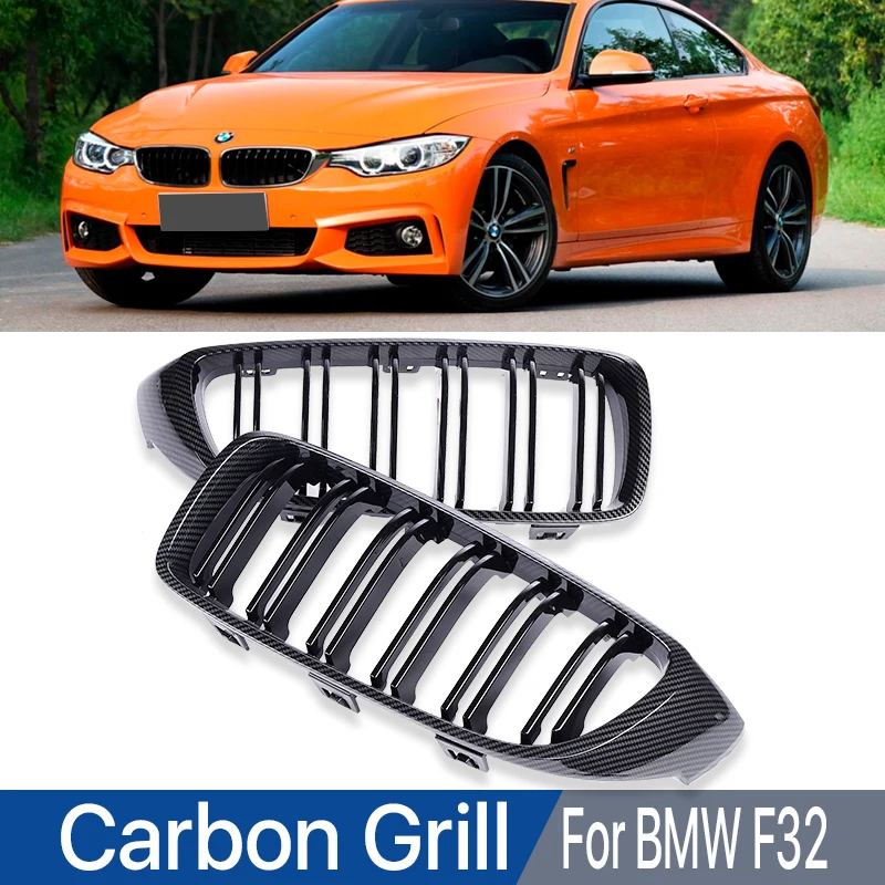 

M4 Sport Style Replacement Front Bumper Kidney Grille Carbon Fiber Grill For BMW 4 Series F32 F33 F36 F80 F82 F83 2013-2020 2018