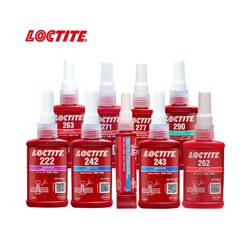

1pcs New Style Loctite243 262 290 272 277 222 Thread Locking Glue High Strength Seal Anaerobic Glue For All Metal Threads