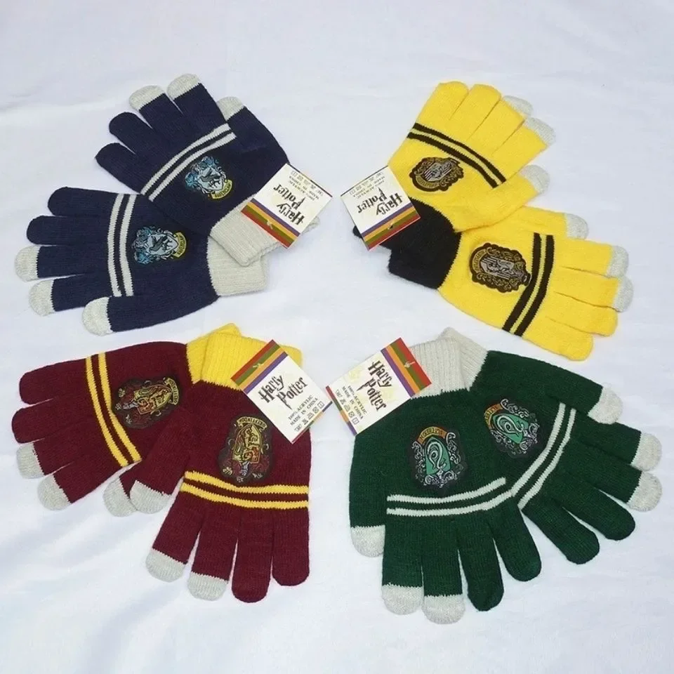 Перчатки Harriese Magician для мальчиков Slytherin Hogwarts Ravenclaw Gryffindor Potters и девочек подарят