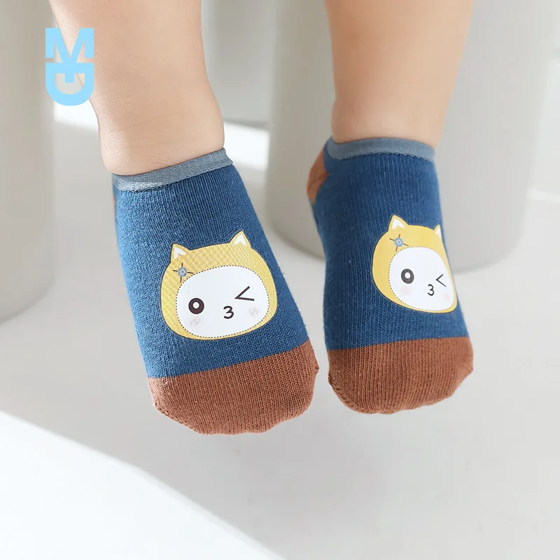 

New 2022Baby Socks With Rubber Soles Infant Sock born Spring Autumn Children Floor Socks Anti Slip Soft Sole Sock