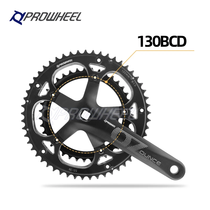 Двойная Звездочка для цепи PROWHEEL, комплект звездочек для шоссейного ...