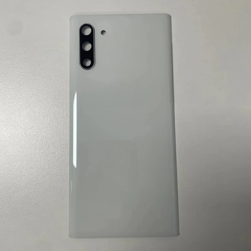 Фото Высококачественная задняя крышка аккумуляторного отсека для Samsung Galaxy Note10 N970f Note 10 Plus N975f, 3D стеклянная панель, задняя крышка корпуса, чехол для камеры №3