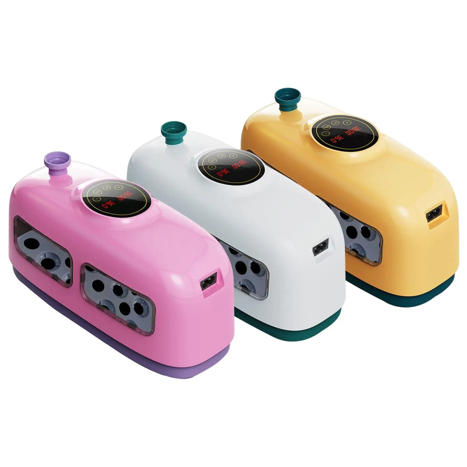 

Small Egg Incubator Manual Egg Turner Electric Hatching Temperature Control 8 Eggs Egg Hatcher for Pigeon Duck Goose Birds Quail