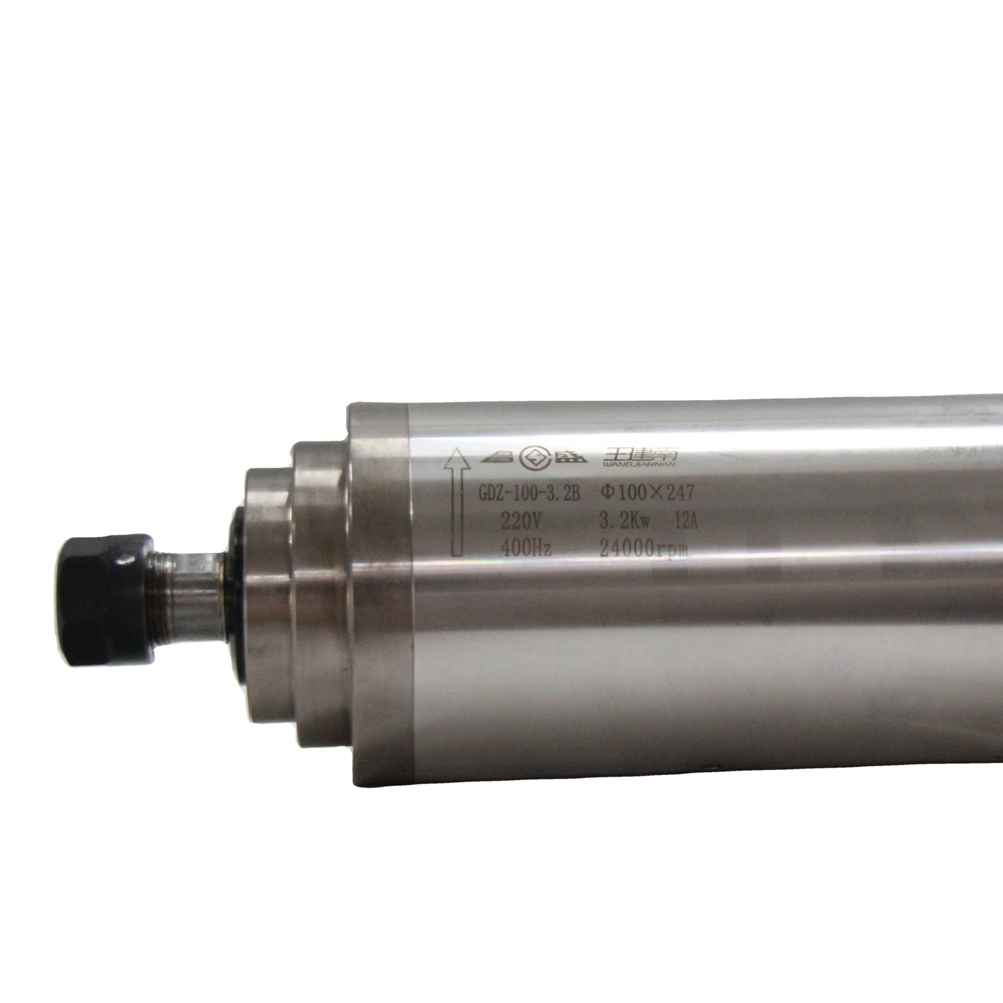 24000 кВт шпиндель водяного охлаждения с ЧПУ ER20 100 об/мин гравировальный роутер для