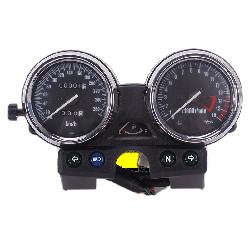 

CVK Instrument Assembly Gauges Meter Cluster Speedometer Odometer Tachometer for KAWASAKI ZR250 Balius ZRX400 ZRX 750