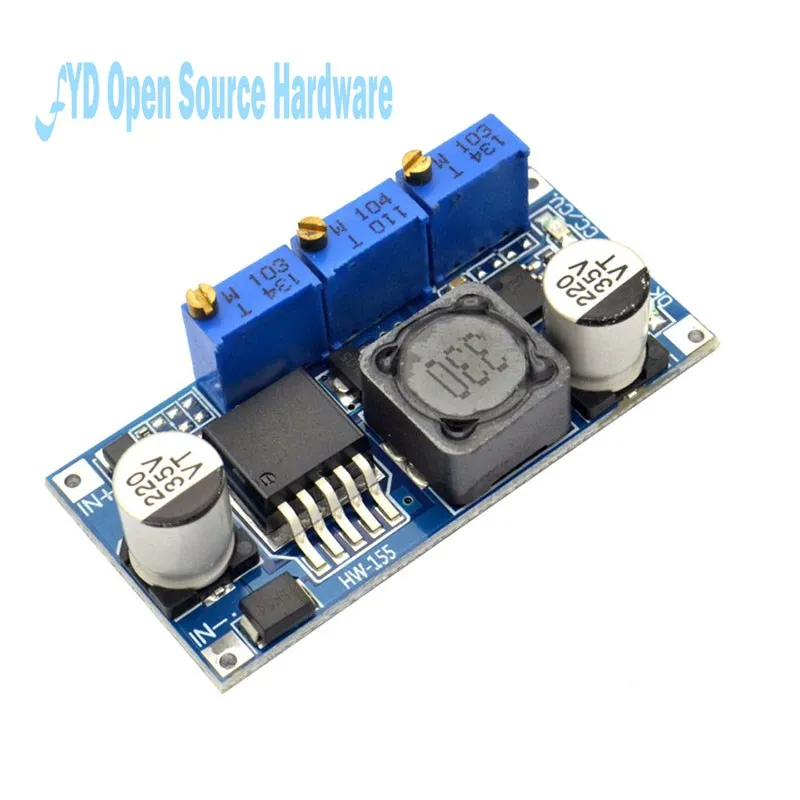 LM2596 LED Driver DC-DC Step-Down Adjustable CC/CV Power Supply Module Battery Charger Adjustable Constant Current