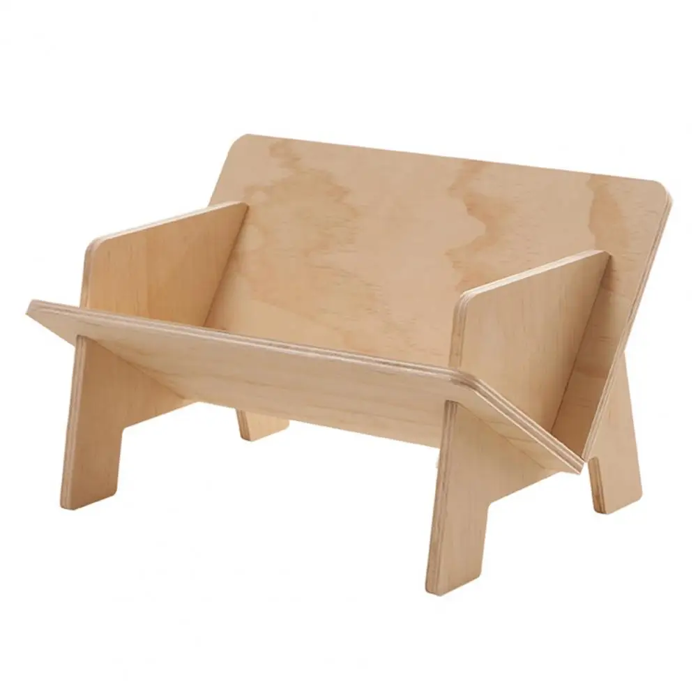 

Useful File Sorter Organizer Lightweight Desk Mail Organizer Convenient Wood Texture Desktop File Holder Keep Neat