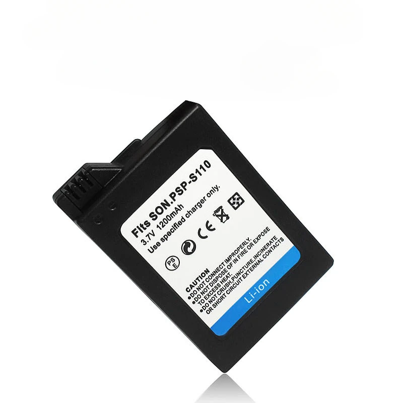 Аккумулятор 1200 мАч для Sony PSP1000 PSP2000 PSP3000 PlayStation портативный геймпад литиевая