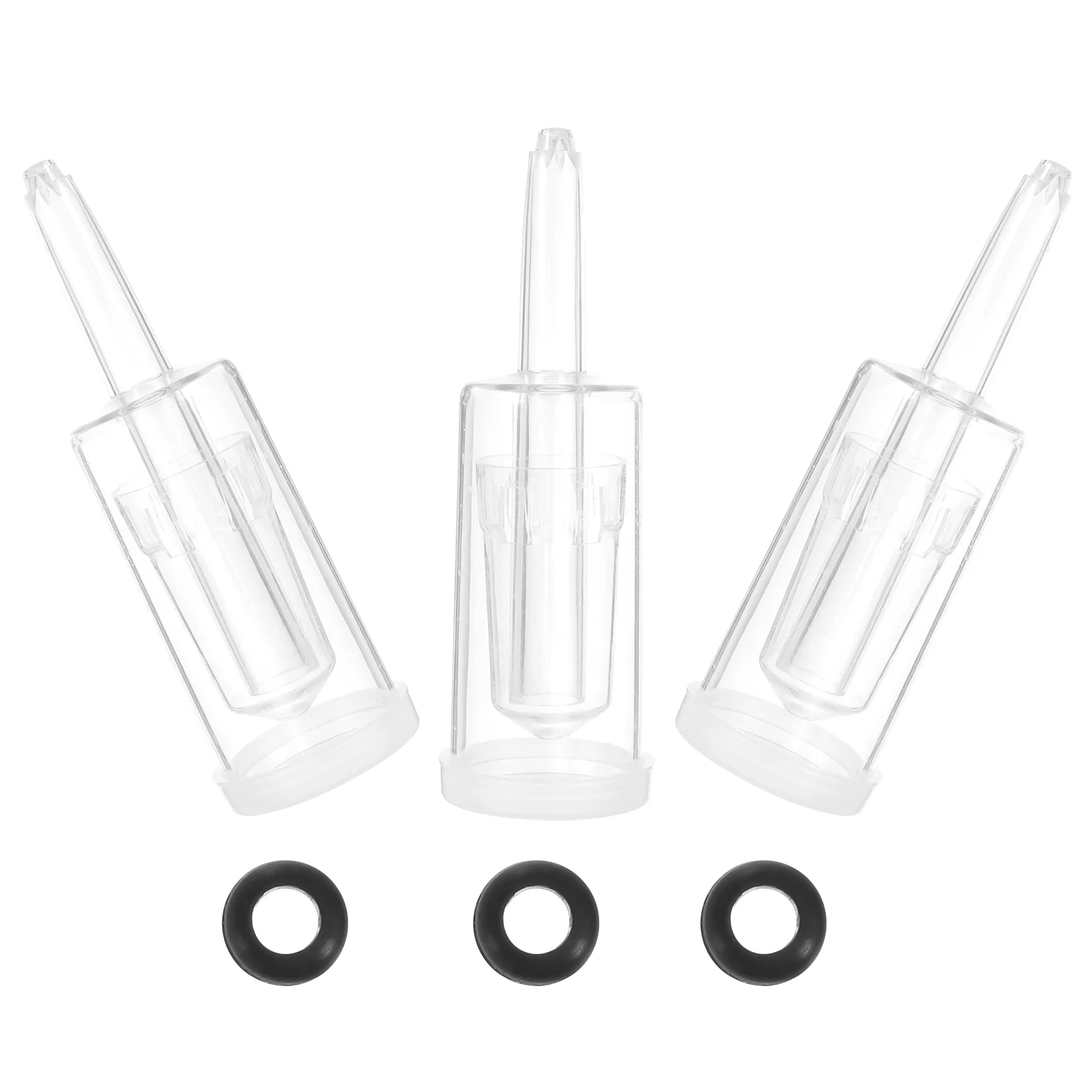 

Airlock Fermentationfor Bubbler Homemade Making Brewing Beer Piecestoppers Silicone Lock Supplies Waterless Homebrew Diy