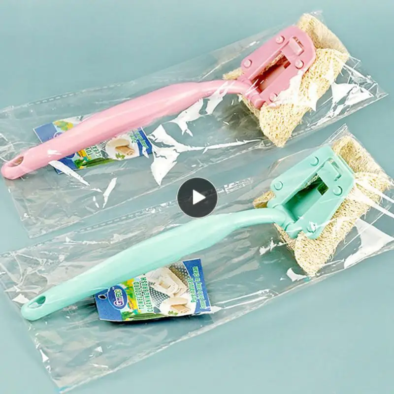 

Drained To Save Space Brush Pot Artifact Save Time And Effort Lengthen Pp Handle Long Handle Wash Brush 18x58cm Luffa Pot Brush
