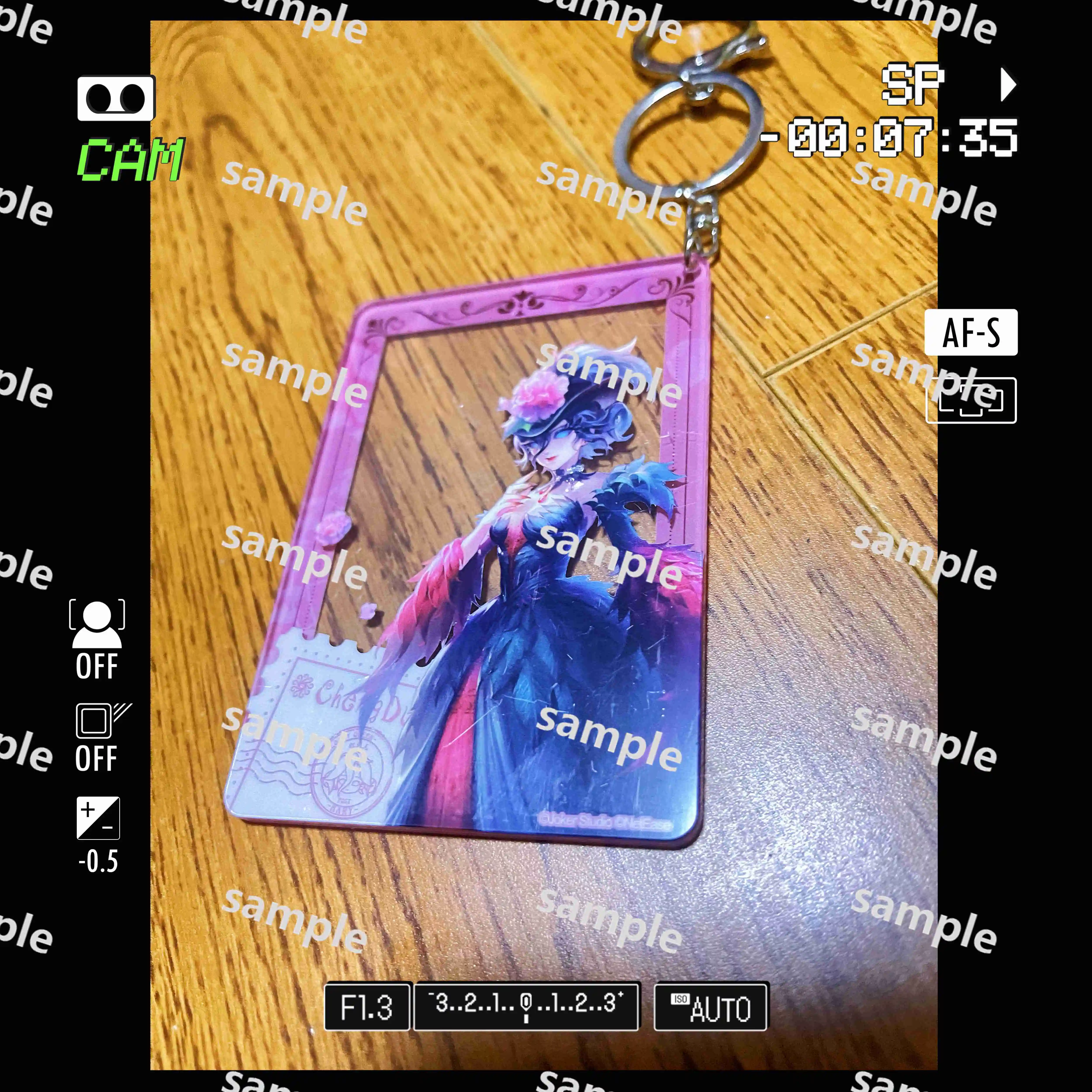 Брелок для ключей с персонажами аниме Эмма Вудз Эли Кларк