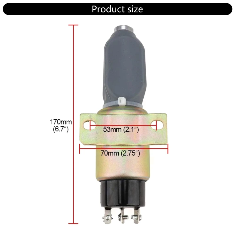 Электромагнитные клапаны выключения двигателя автомобиля быстрого