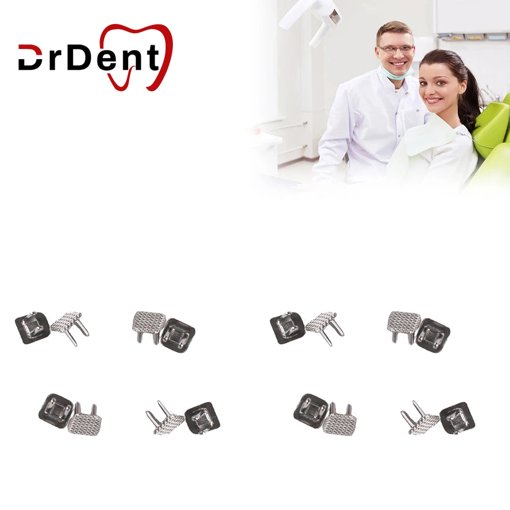 

Drdent Orthodontics Dental Bite Opener Orthodontic Tongue Tamer Bondable Hinge Monoblock Metal Rect Mesh 10PCS