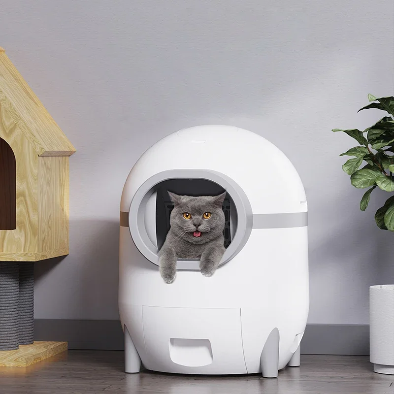 Умный кошачий лоток для домашних животных полипропиленовый продукт