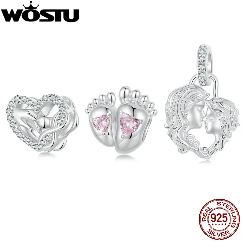 Шармы-подвески рука в руке из серебра 925 пробы