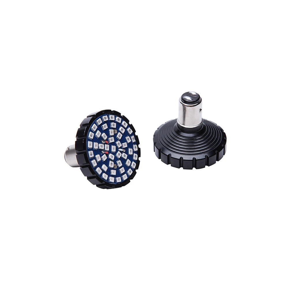 

Left Plug And Play For Harley Motorcycles Front Turn Signals Motorcycle Light 1157 LED Light Bulbs 48 Per Bulbs