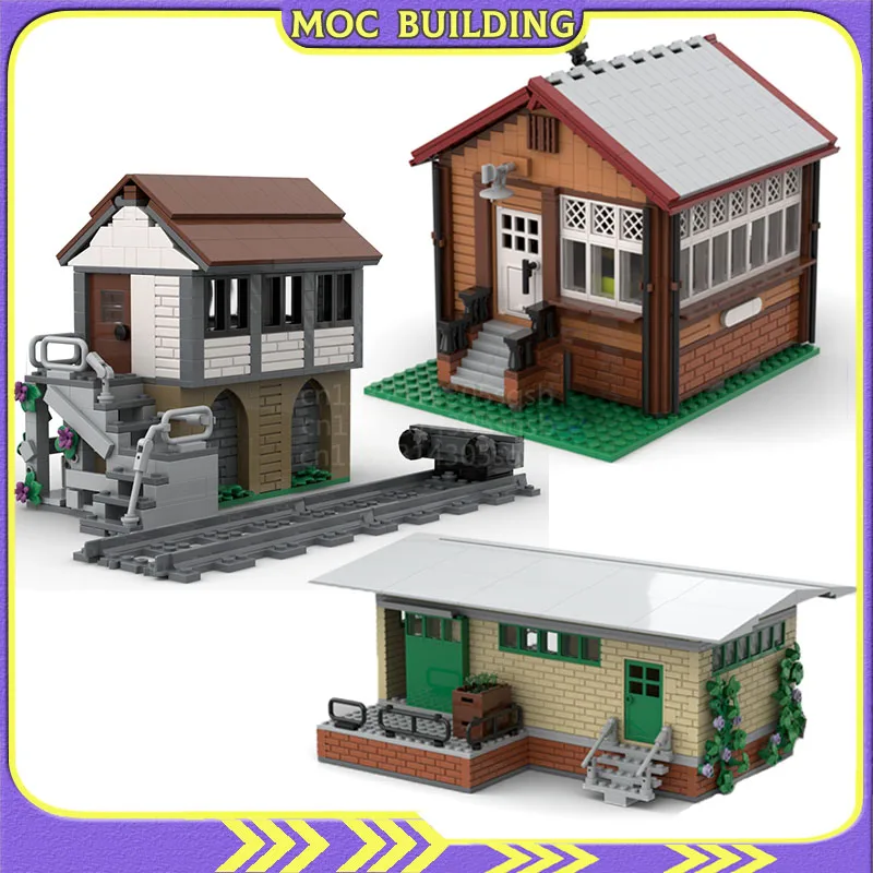 Грузовой сарай грузовой склад железная дорога сигнальный дом аксессуары модель